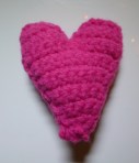 Pink padded heart