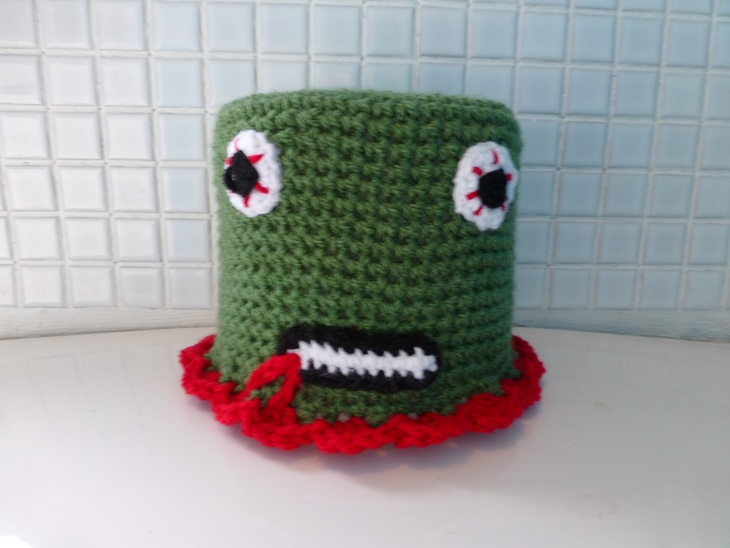 Zombie toilet roll cover
