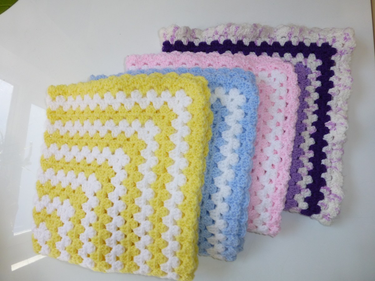 Crochet baby blankets